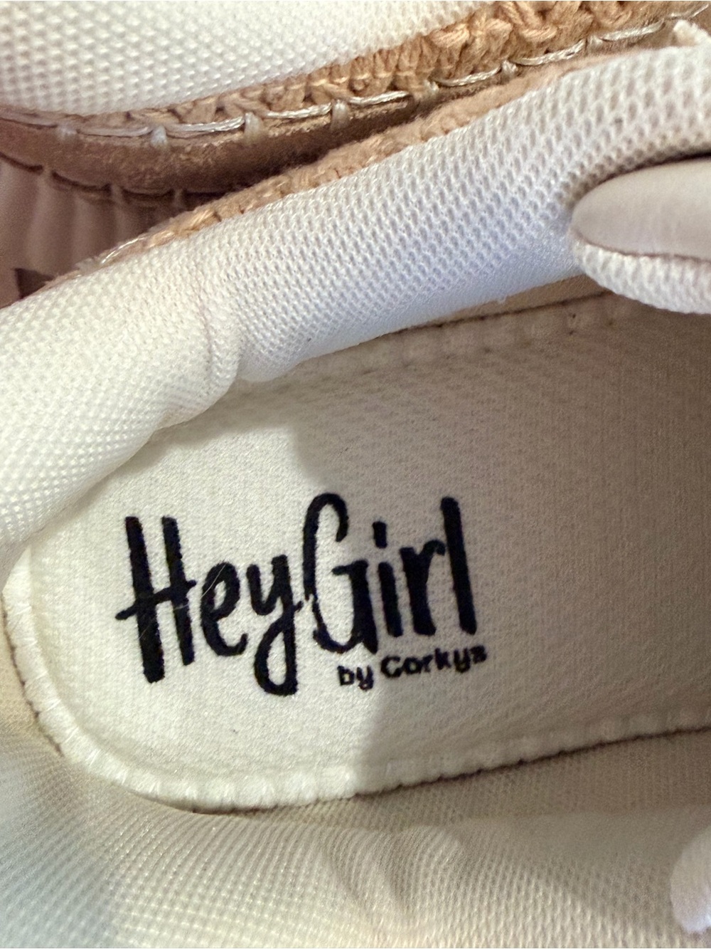 Woven Platform Sneakers in Blush Beige - Picture 5 of 11